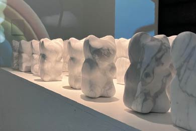 Exposition Oursons en marbres