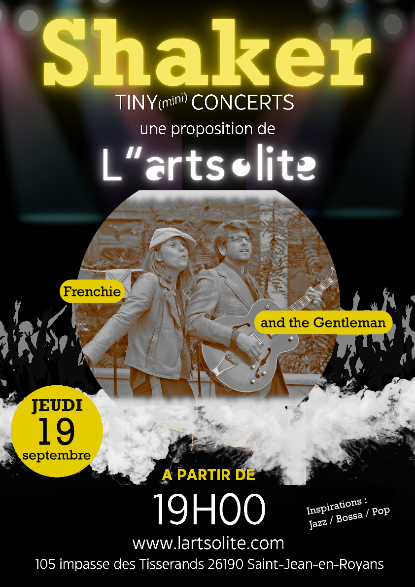 Concert de Frenchie and the Gentleman à L'artsolite le jeudi 19 septembre à 19h