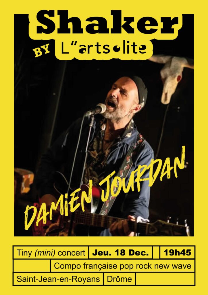 damien jourdan en concert a l artsolite