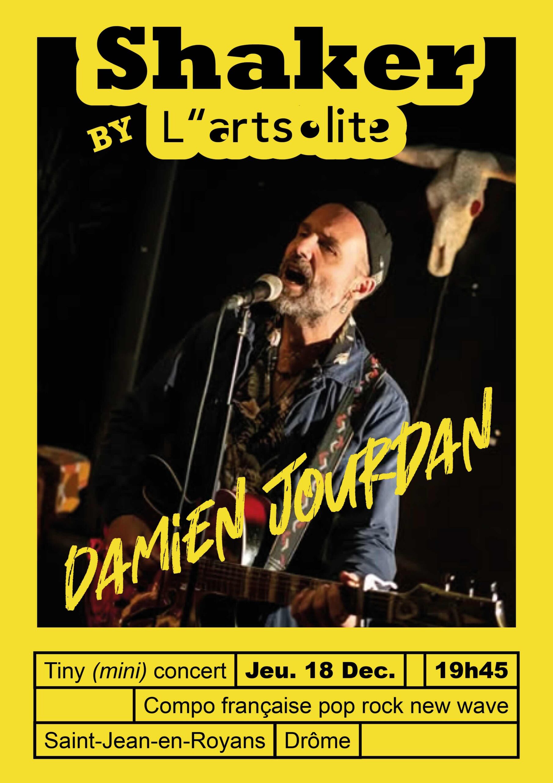 damien jourdan en concert a l artsolite