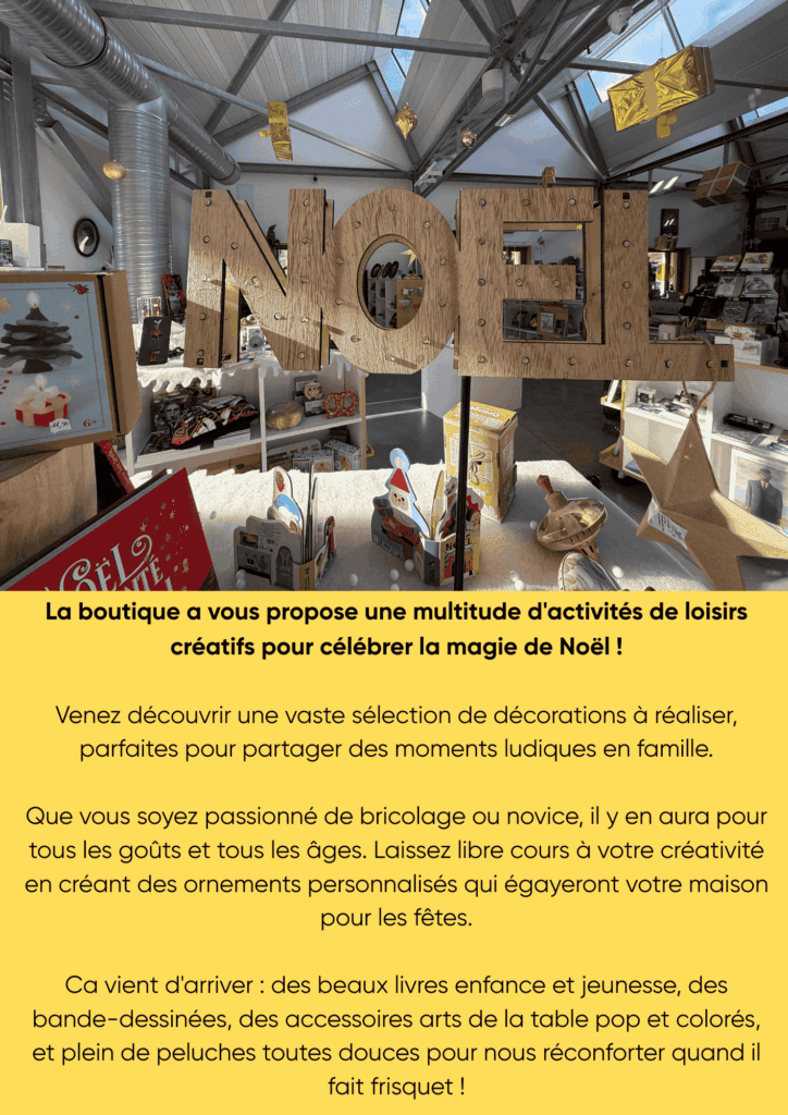 C'est noël à la boutique et pourquoi n'en profiteriez vous pas pour faire des cadeaux originaux ?