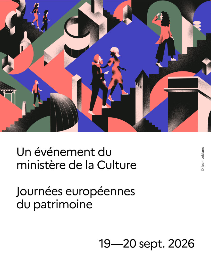 Affiche des journées du patrimoine 2026
