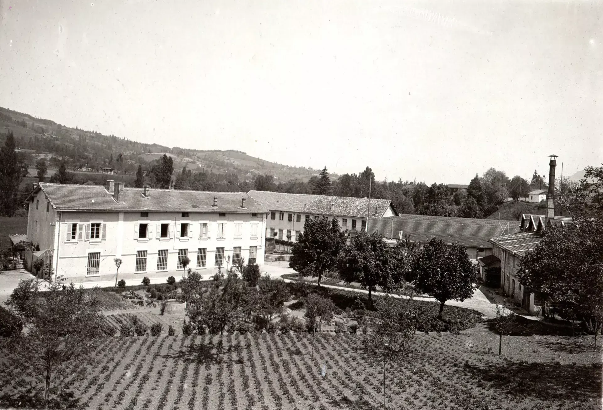 Photographie ancienne de l’usine Ancessy